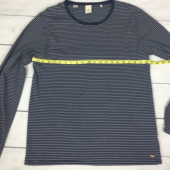 Scotch & Soda Men’s Striped Long Sleeve Top - Picture 4 of 6